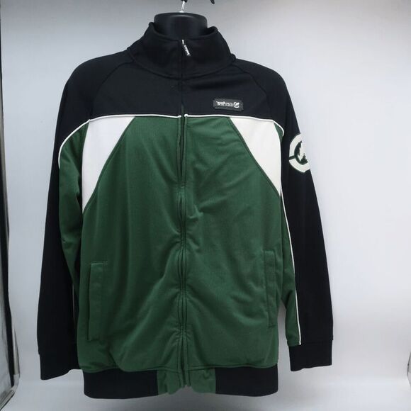 Vintage Ecko Unltd Rhino Brand Athletic Track Jacket Dark Green Men's Size XXL - - Picture 1 of 9